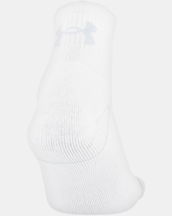 Men's UA Phenom Quarter – 3-Pack Socks, Black, pdpMainDesktop image number 6